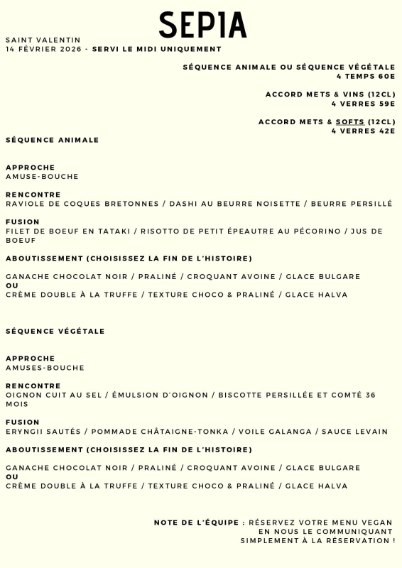 Sépia - Restaurant Nantes - restaurant Méditérranéen NANTES